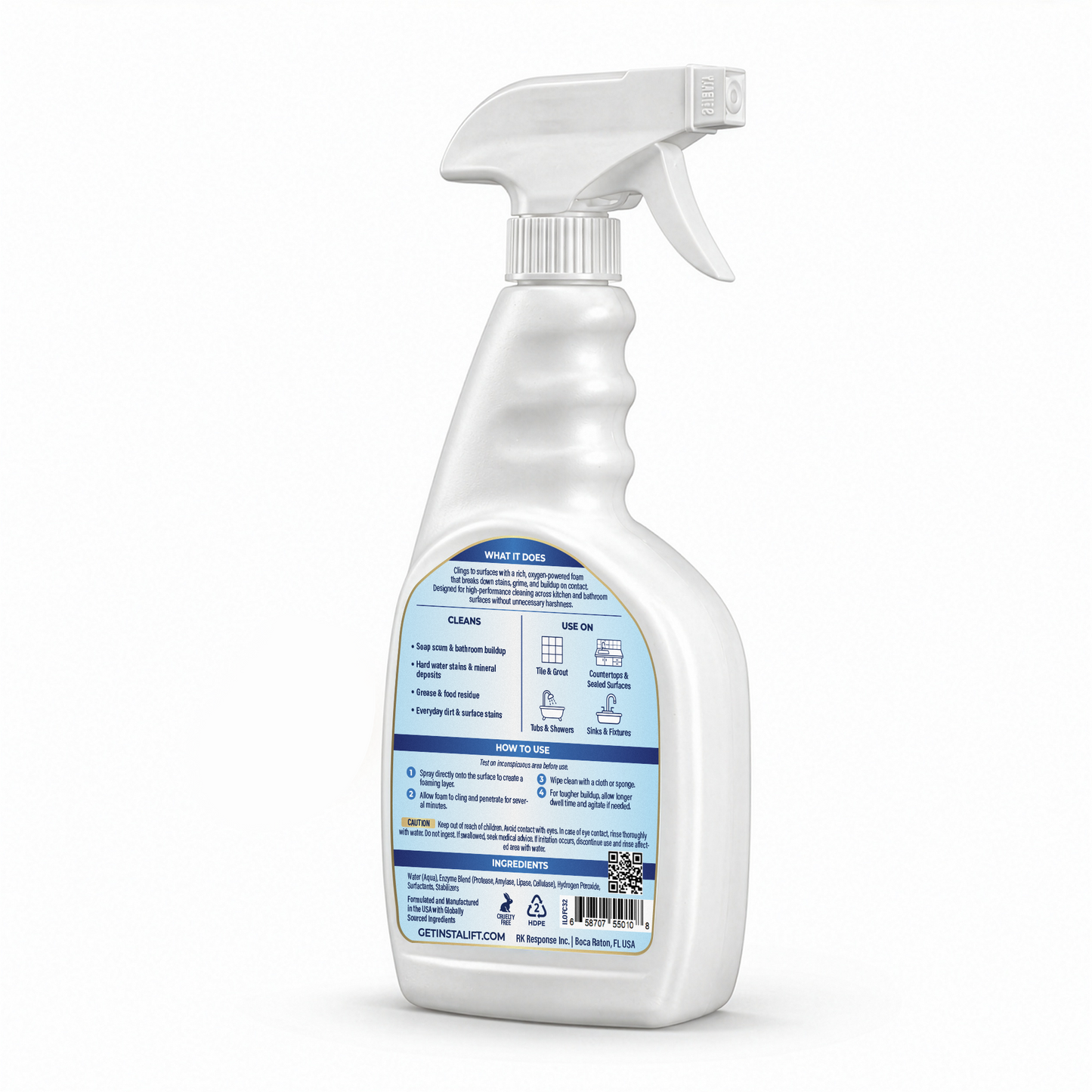 InstaLift Oxy Foam Cleaner