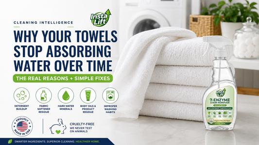 Why Your Towels Stop Absorbing Water Over Time