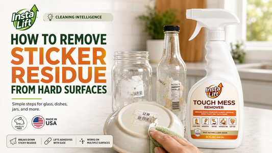 How to Remove Sticker Residue from Hard Surfaces