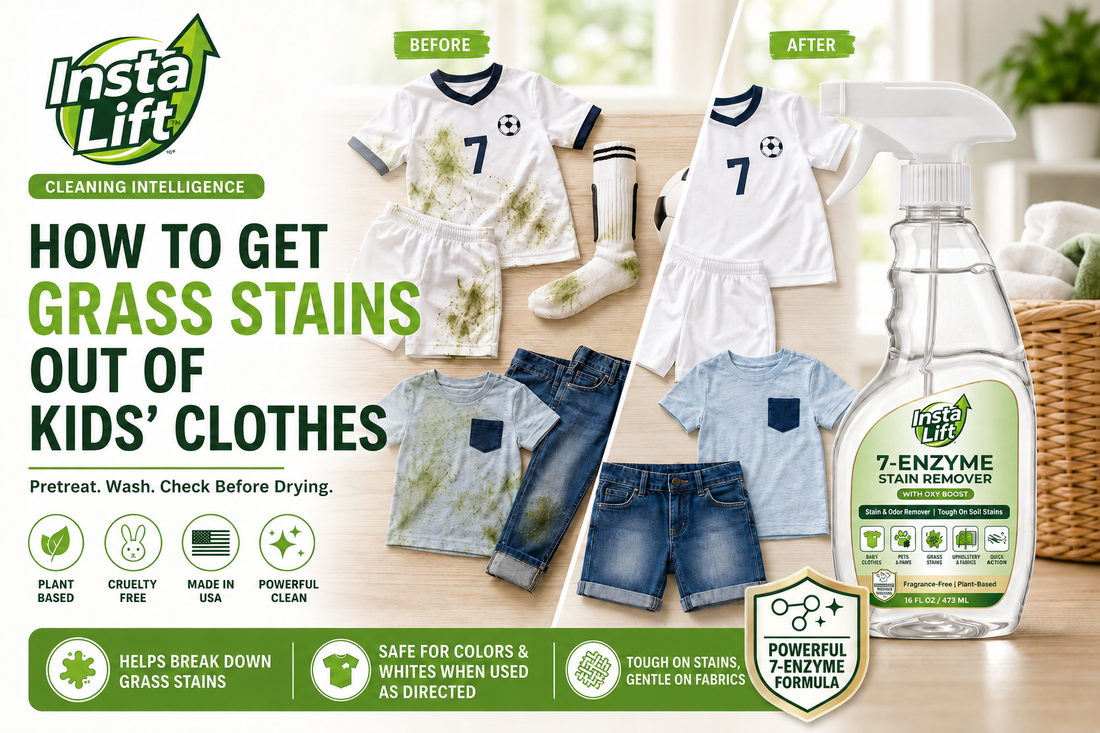How to Get Grass Stains Out of Kids’ Clothes