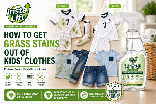 How to Get Grass Stains Out of Kids’ Clothes