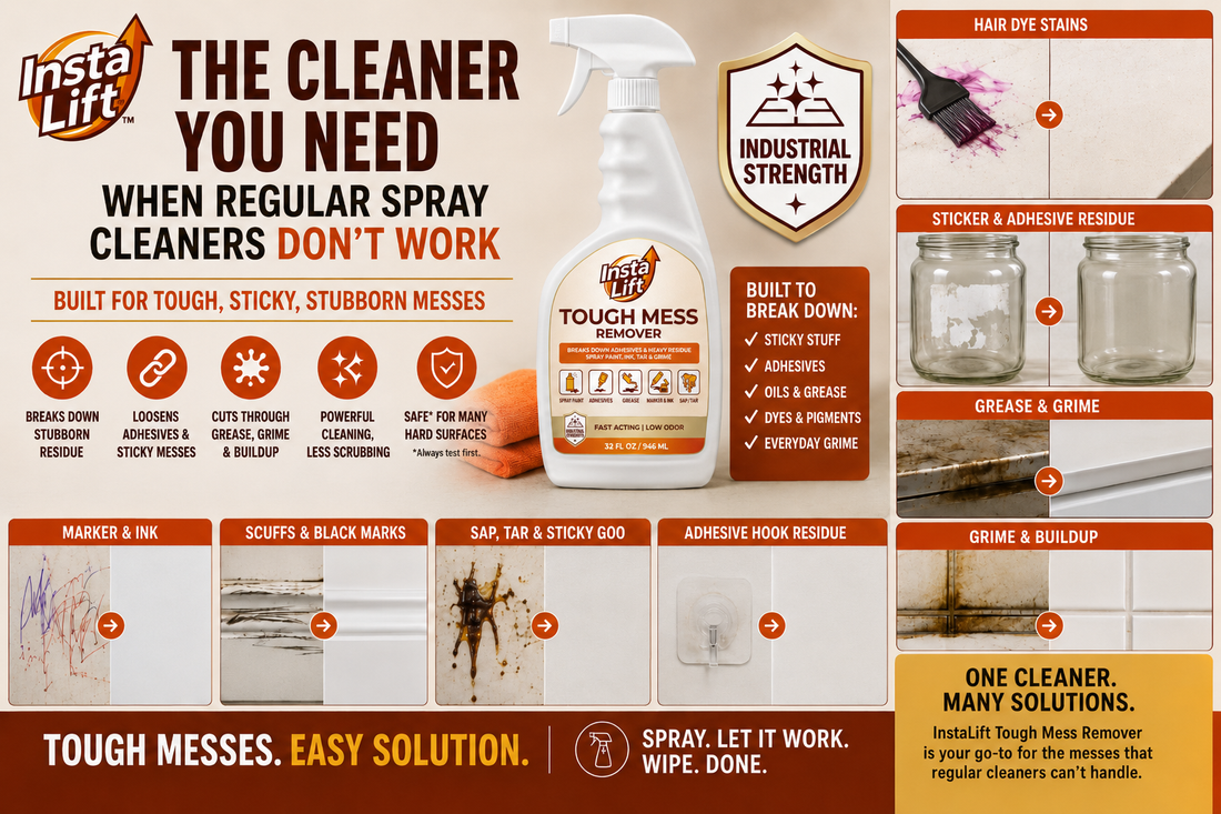 The Cleaner You Need When Regular Spray Cleaners Don’t Work