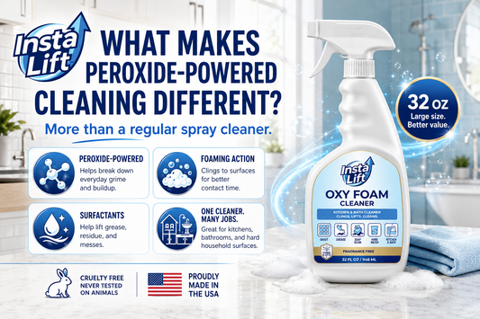 What Makes Peroxide-Powered Cleaning Different from Regular Spray Cleaners