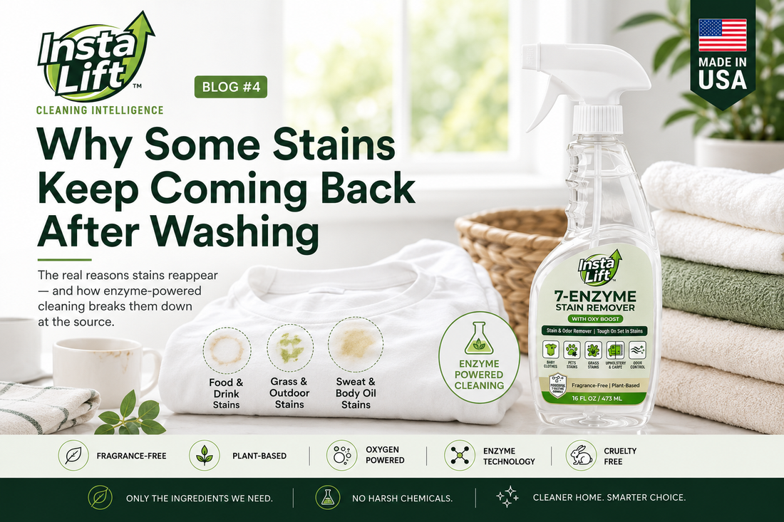 Why Some Stains Keep Coming Back After Washing