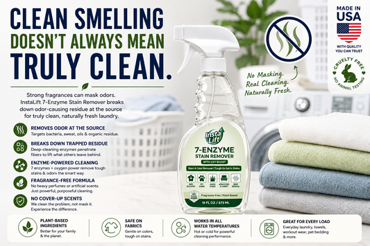 Why “Clean Smelling” Laundry Isn’t Always Actually Clean