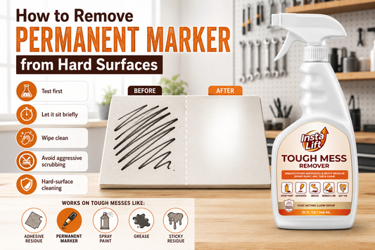 How to Remove Permanent Marker from Hard Surfaces