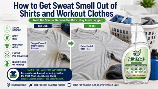 How to Get Sweat Smell Out of Shirts and Workout Clothes