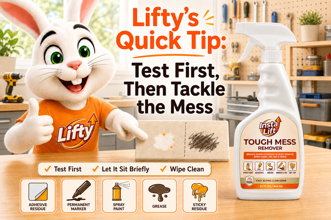 Lifty’s Quick Tip: Test First, Then Tackle the Mess