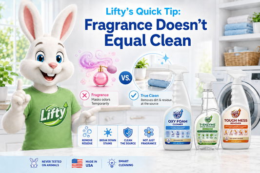 Lifty’s Quick Tip: Fragrance Doesn’t Equal Clean