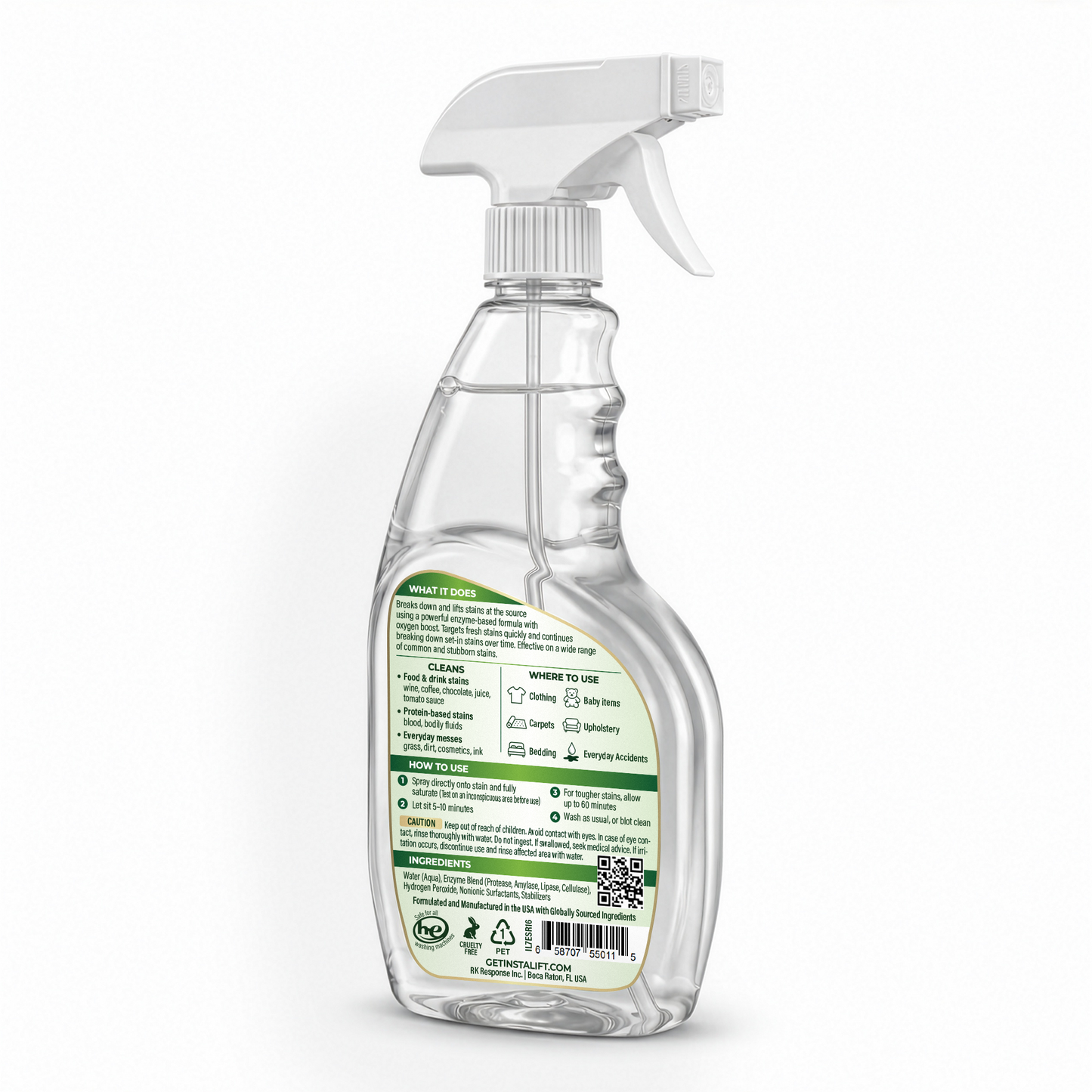InstaLift 7-Enzyme Stain Remover